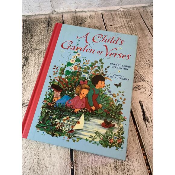 STERLING Children’s “A Child’s Garden of Verses” Book - Picture 1 of 6